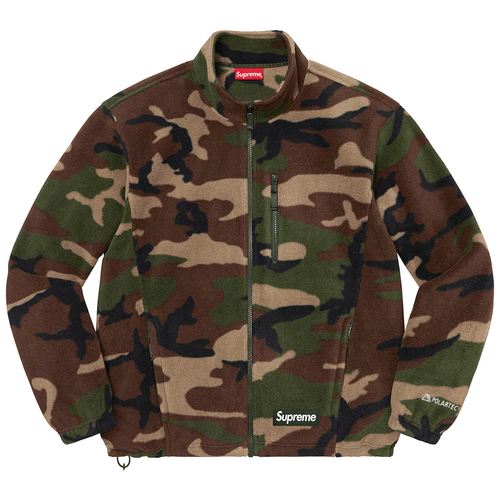 Supreme x Polartec Zip Jacket FW22 streetwear style collab fashion