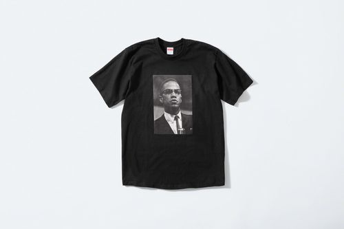 Supreme x Roy DeCarava Malcolm X Tee streetwear collab news info