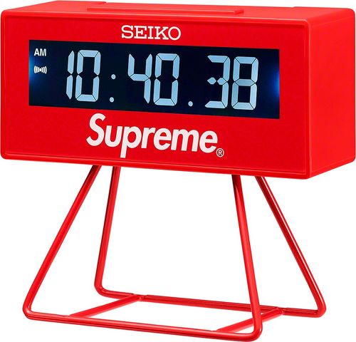 Supreme x Seiko Marathon Clock