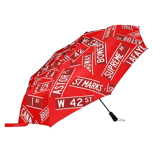 Supreme x ShedRain Street Signs Umbrella