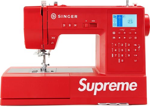 Supreme x Singer SP68 Computerized Sewing Machine streetwear style fashion news hypebeast style outfit