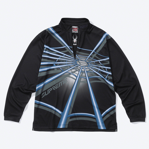 Supreme x Spyder Web Half Zip Pullover streetwear style collab