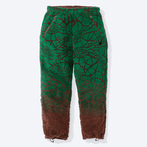Supreme x Spyder Web Polar Fleece Pant streetwear style collab