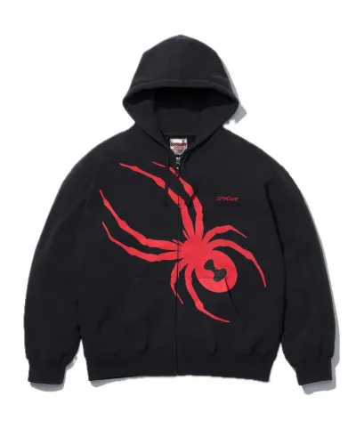 Supreme x Spyder Zip Up Hooded Sweatshirt