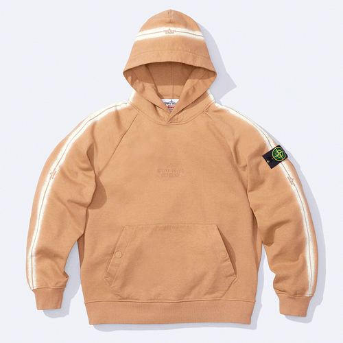 Supreme x Stone Island Stripe Hooded Sweatshirt streetwear style collab news info