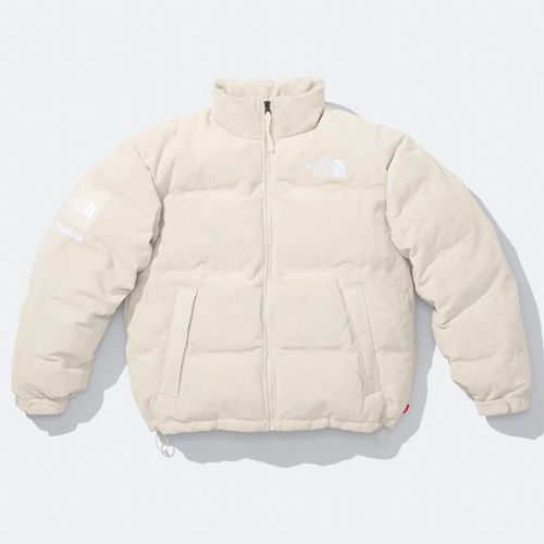 Supreme x THE NORTH FACE SUEDE NUPTSE JACKET