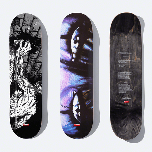 Supreme x The Crow Deck skateboard hypebeast streetwear info