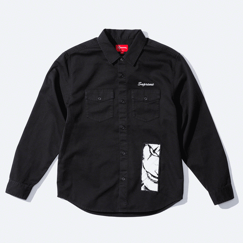Supreme x The Crow Work Shirt release date info pricing