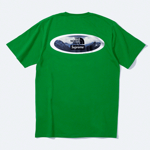Supreme x The North Face Mountains tee 2