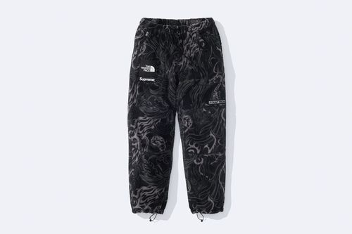 Supreme x The North Face Steep Tech Fleece Pant streetwear style collab news info price hypebeast fashion