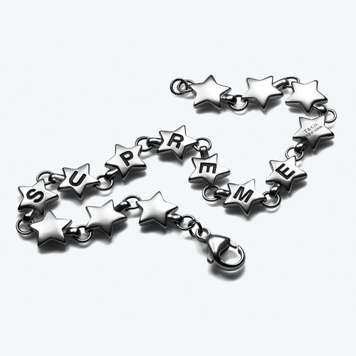 Supreme x Tiffany & Co Star Bracelot streetwear release collab hypebeast