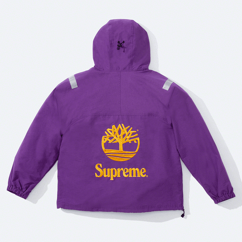 Supreme x Timberland Reflective Taping Anorak jacket release date info