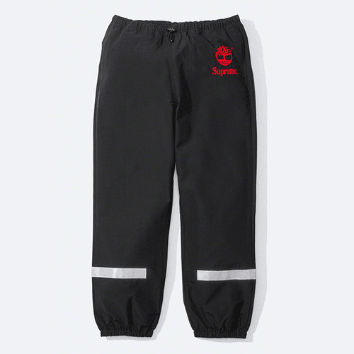 Supreme x Timberland Reflective Taping Track Pants release date info hypebeast