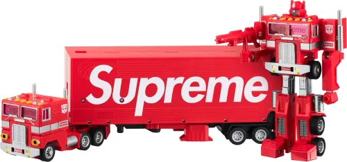 Supreme x Transformers G1 Optimus Prime Figure
