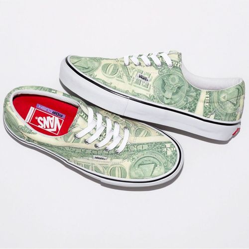 Supreme x Vans Dollar Era sneakers streetwear collab