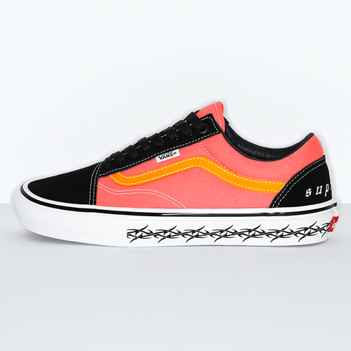 Supreme x Vans Old Skool Salmon Pink streetwear sneaker news hypebeast kicks
