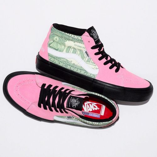 Supreme x Vans Skate Grosso Mid sneaker streetwear collab
