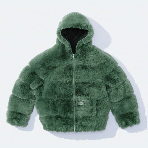 Supreme x WTAPS Faux Fur Hooded Jacket streetwear style news fashion