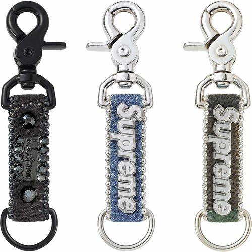 Supreme x b.b. Simon Denim Keychain