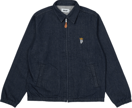 Washed Denim Harrington
