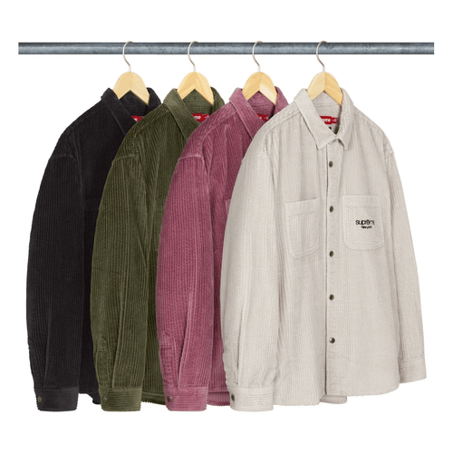 Wide Wale Corduroy Snap Shirt