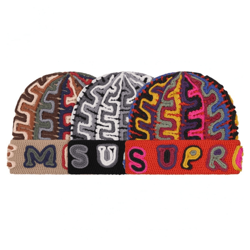 Yarn Applique Beanie