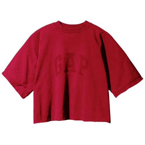 Yeezy x Gap x Balenciaga Tee red streetwear news