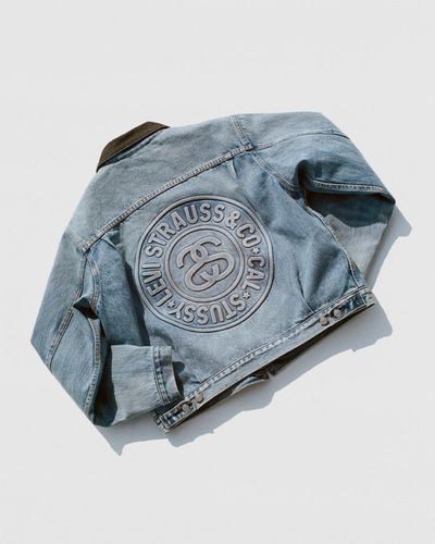stussy x levis ss23 2023 denim jacket 501s