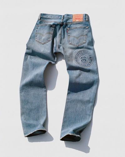 SLN Official - Stussy x Levis 501 Jeans