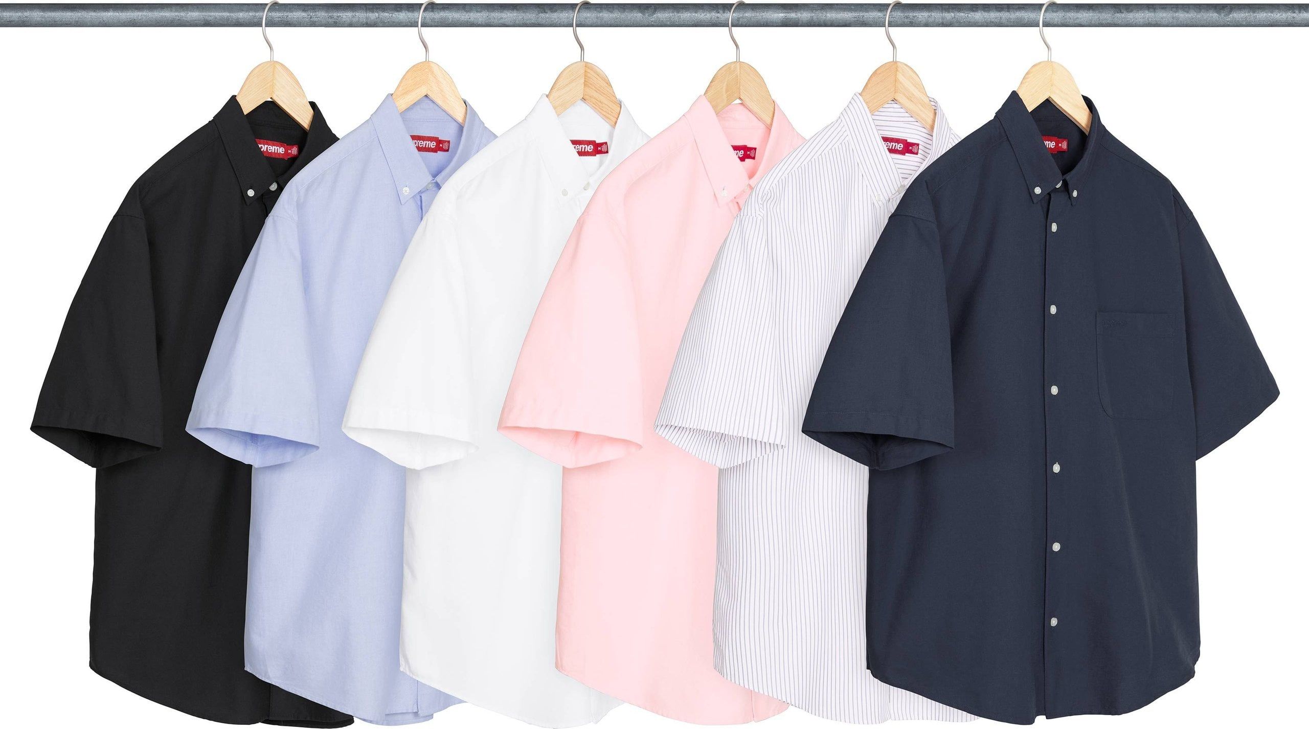 SLN Official - Loose Fit Oxford S/S Shirt