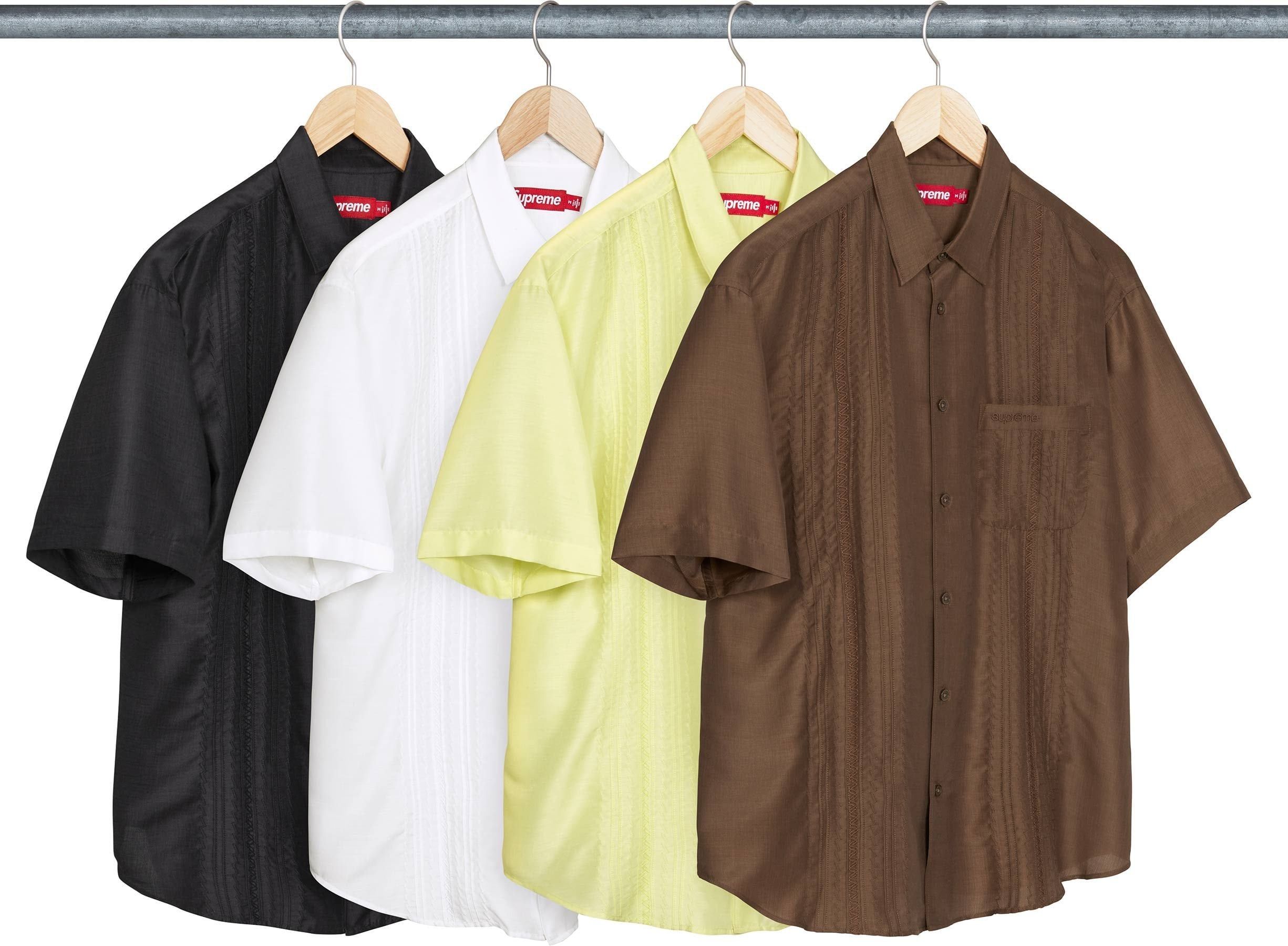 Supreme Pintuck S/S Shirt sサイズ SLN Official - Pintuck S/S Shirt