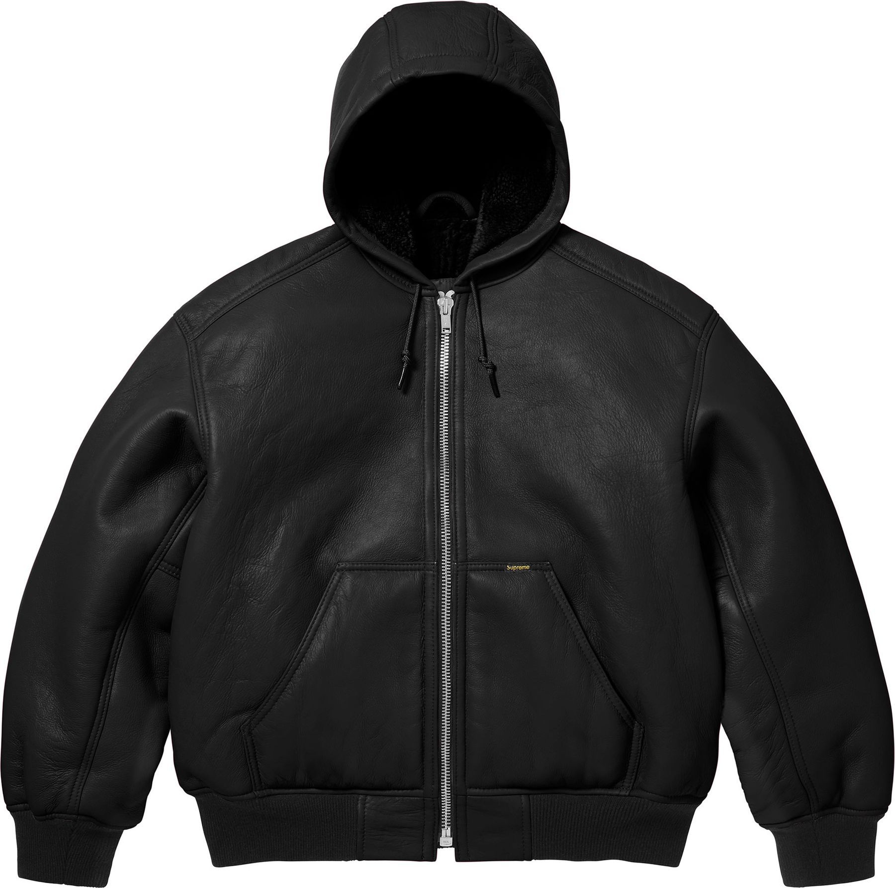 SLN Official - Supreme®/Schott® Shearling Hooded Work Jacket