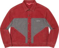 2-Tone Paneled Denim Jacket