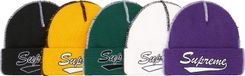 Contrast Stitch Beanie