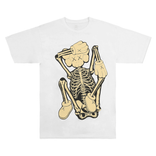 KAWS SKELETON NEW FICTION Tee
