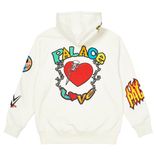 Palace x WWE Love Hoodie