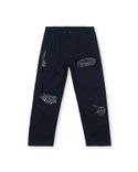 Whips And Chains Wide Leg Pleated Pant