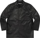 Faux Croc Car Coat