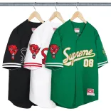 SUPREME MITCHELL & NESS DOWNTOWN HELL BASEBALL JERSEY