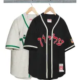 SUPREME MITCHELL & NESS WOOL BASEBALL JERSEY