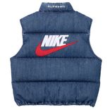 SUPREME x NIKE DENIM PUFFER VEST SS24
