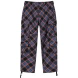 Stussy BIAS PLAID SURPLUS CARGO PANT