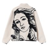 Stussy VENUS JACQUARD SHERPA JACKET