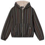 Stussy WOOL STRIPE WORK JACKET