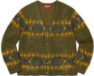 Supreme Abstract Stripe Cardigan