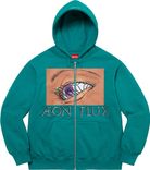 Supreme Aeon Flux Zip Up Hooded Sweatshirt