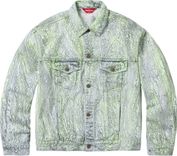Supreme CRACKLE DENIM TRUCKER JACKET