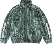 Supreme CRUSHED VELVET TRACK JACKET
