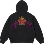 Supreme Crest Zip Up Hooded Sweatshirt