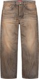 Supreme Distressed Loose Fit Selvedge Jean SS25